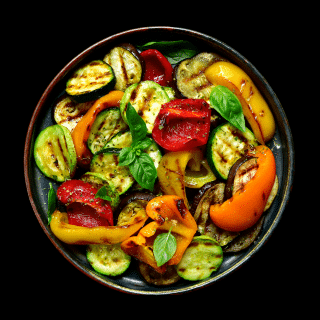 verduras a la brasa