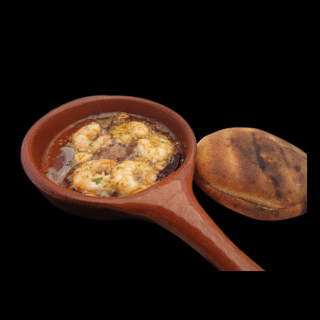 langostinos al ajillo